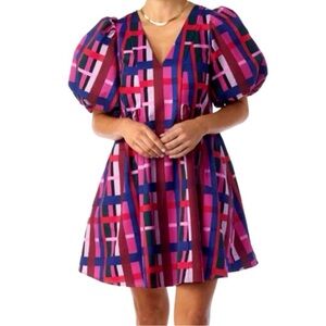 Colorful Crosby Mini Dress